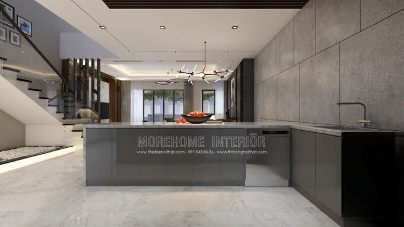 Tủ bếp gỗ đẹp, hiện đại và cao cấp