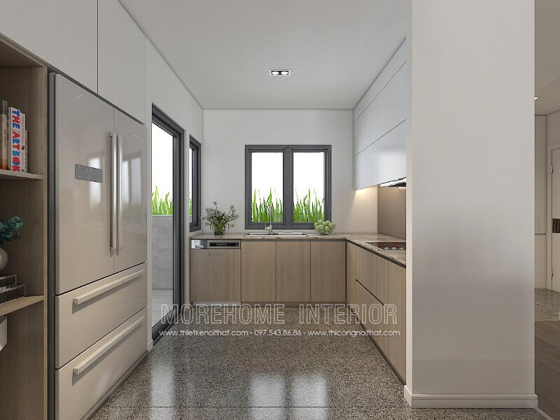 Tủ bếp gỗ đẹp, hiện đại và cao cấp