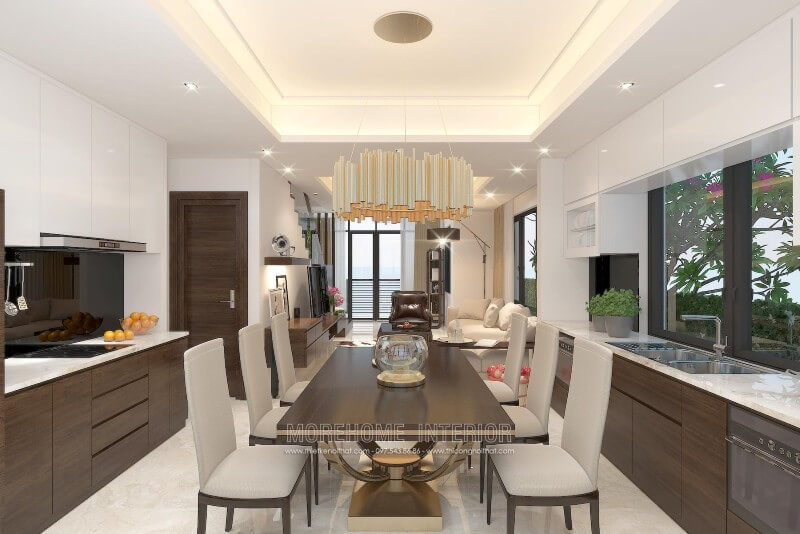 Tủ bếp gỗ đẹp, hiện đại và cao cấp