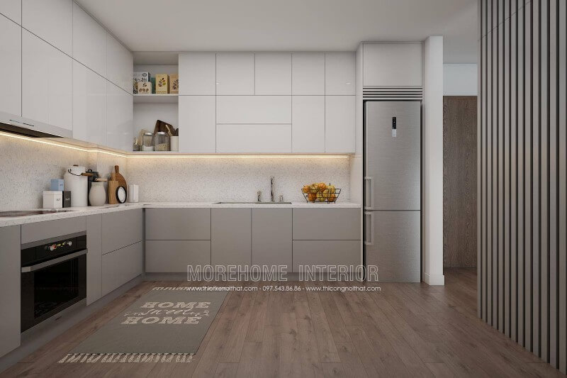 Thiết kế tủ bếp hiện đại
