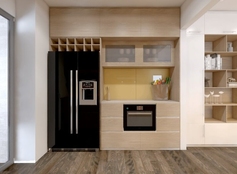 Thiết kế tủ bếp hiện đại