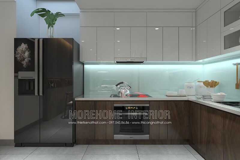 Thiết kế nội thất phòng bếp hiện đại