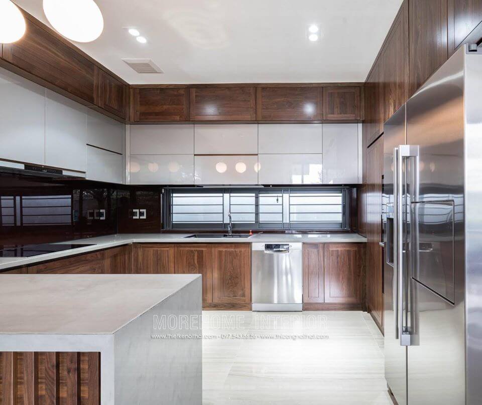 Các công trình thi công tủ bếp tại MoreHome