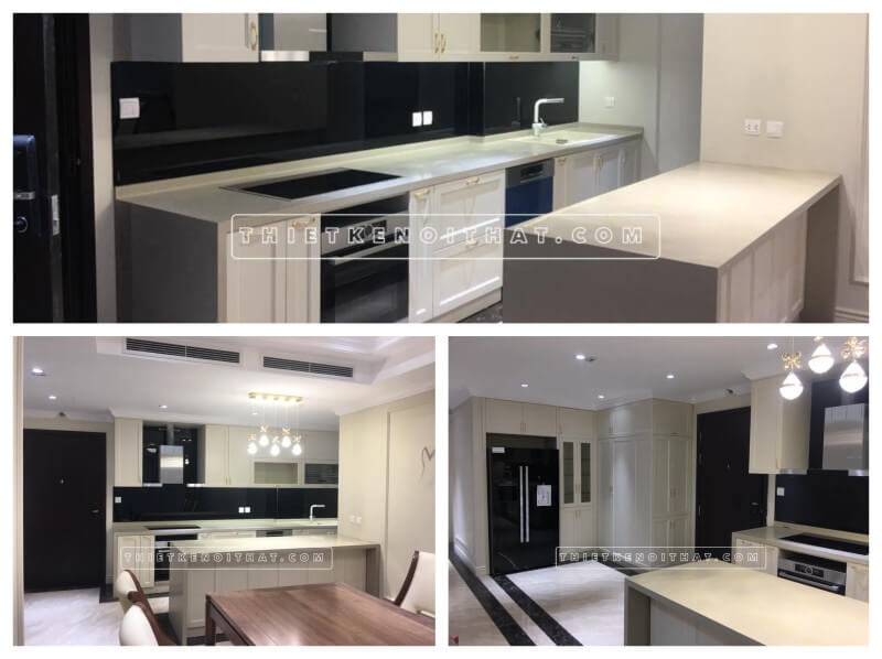 Các công trình thi công tủ bếp tại MoreHome