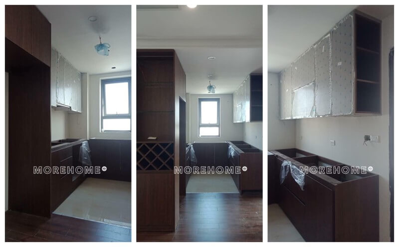 Các công trình thi công tủ bếp tại MoreHome