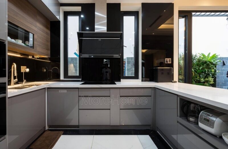 Các công trình thi công tủ bếp tại MoreHome