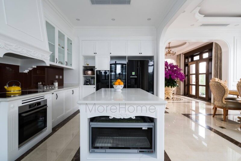 Các công trình thi công tủ bếp tại MoreHome