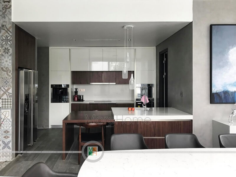 Các công trình thi công tủ bếp tại MoreHome