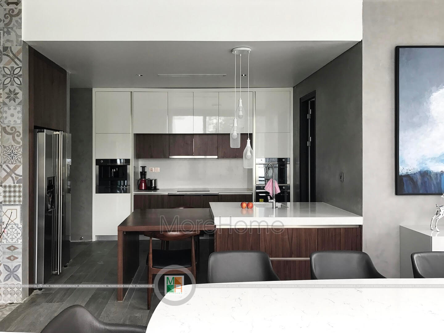 Thiết kế và trang trí tủ bếp hiện đại