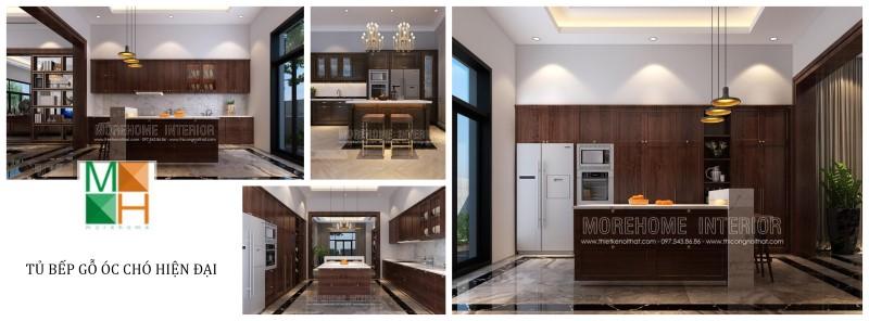 Thiết kế và trang trí tủ bếp hiện đại