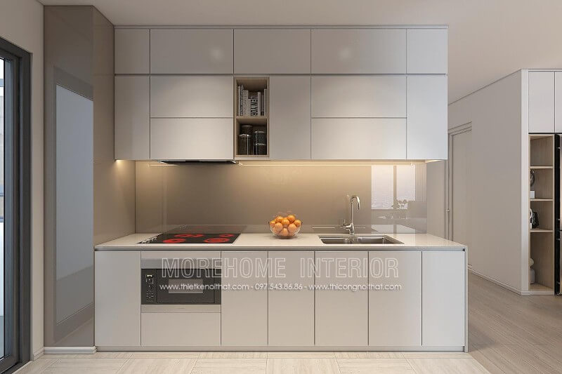 Thiết kế tủ bếp hiện đại đẹp tại hải phòng