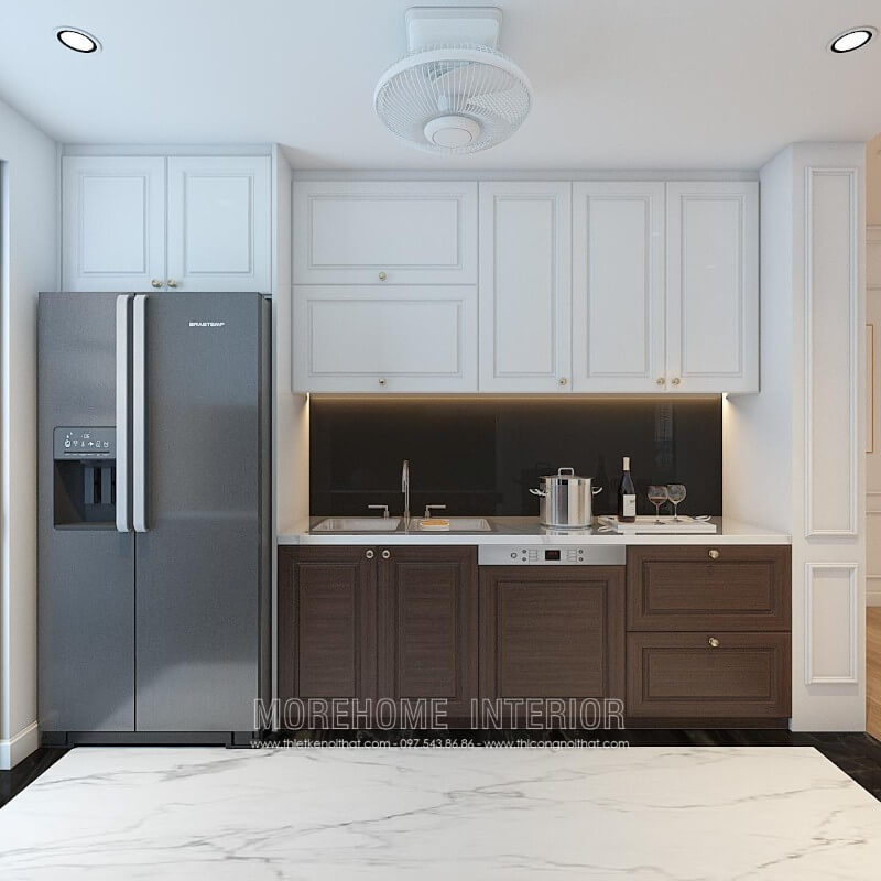 Thiết kế tủ bếp hiện đại đẹp tại hải phòng