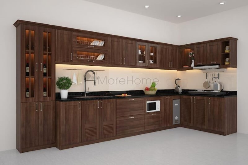 Thiết kế tủ bếp hiện đại đẹp tại hải phòng