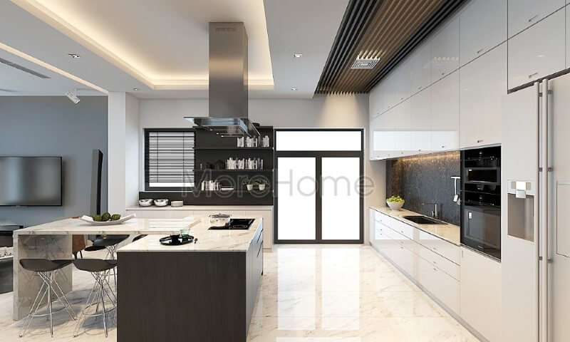 Thay đổi diện mạo phòng bếp với tủ bếp hiện đại