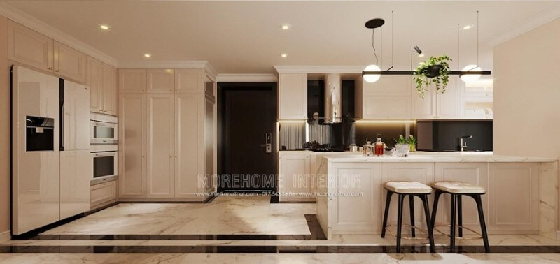 Mẫu tủ bếp hiện đại, đơn giản cho căn bếp nhà bạn