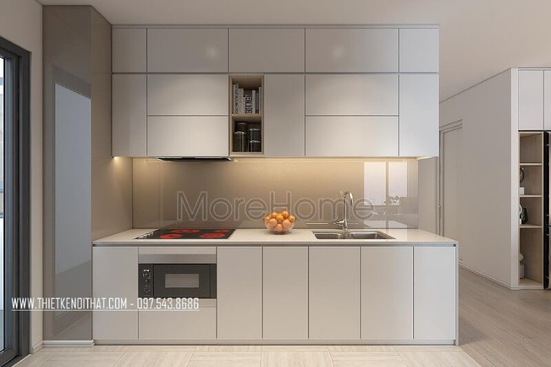 Mẫu tủ bếp hiện đại, đơn giản cho căn bếp nhà bạn