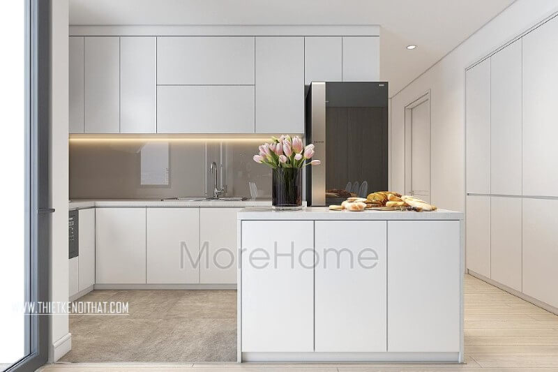 Mẫu tủ bếp hiện đại, đơn giản cho căn bếp nhà bạn