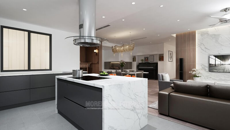 Gọi tên mẫu tủ bếp gỗ hiện đại đẹp nhất