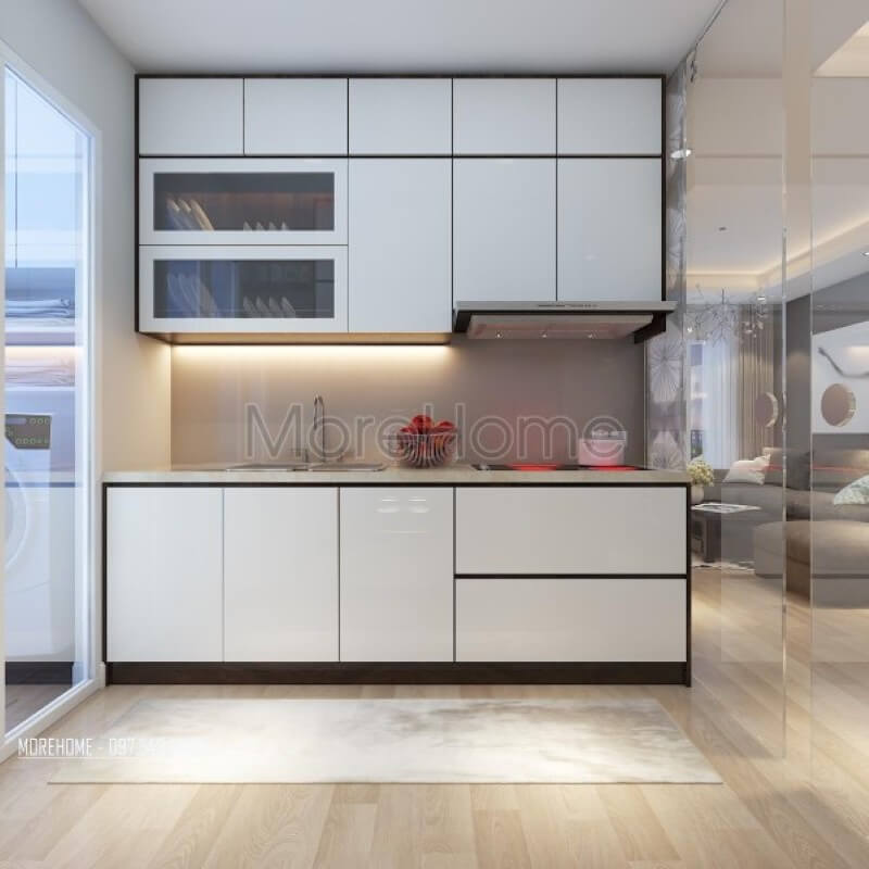 Tủ bếp hiện đại đẹp tại hà nội
