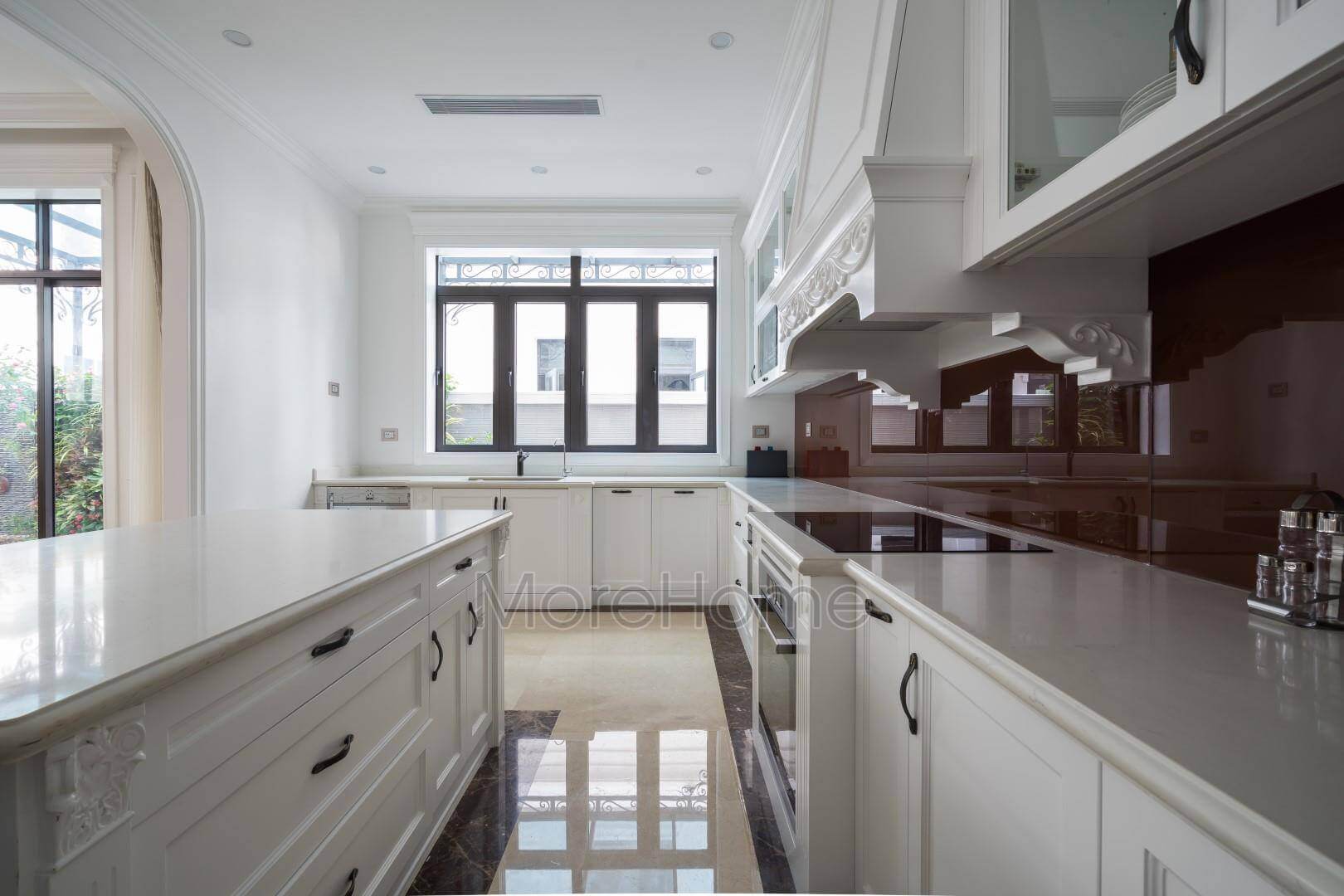 Mẫu tủ bếp đẹp, sang trọng