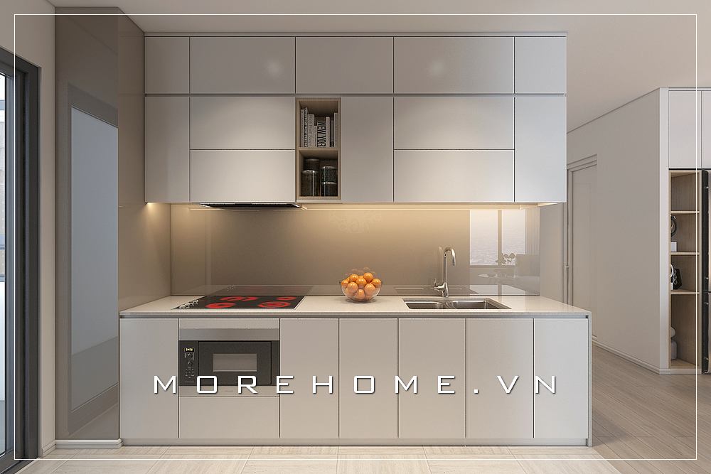 Mẫu tủ bếp đẹp, sang trọng