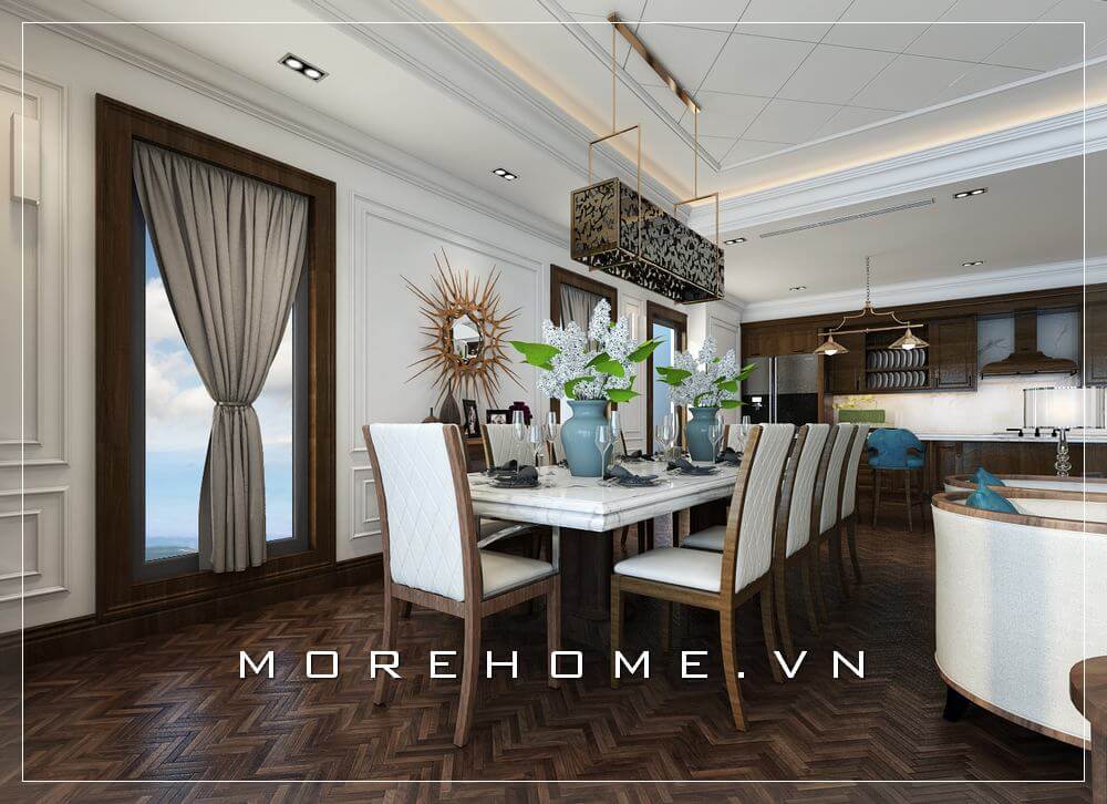 Mẫu tủ bếp đẹp, sang trọng