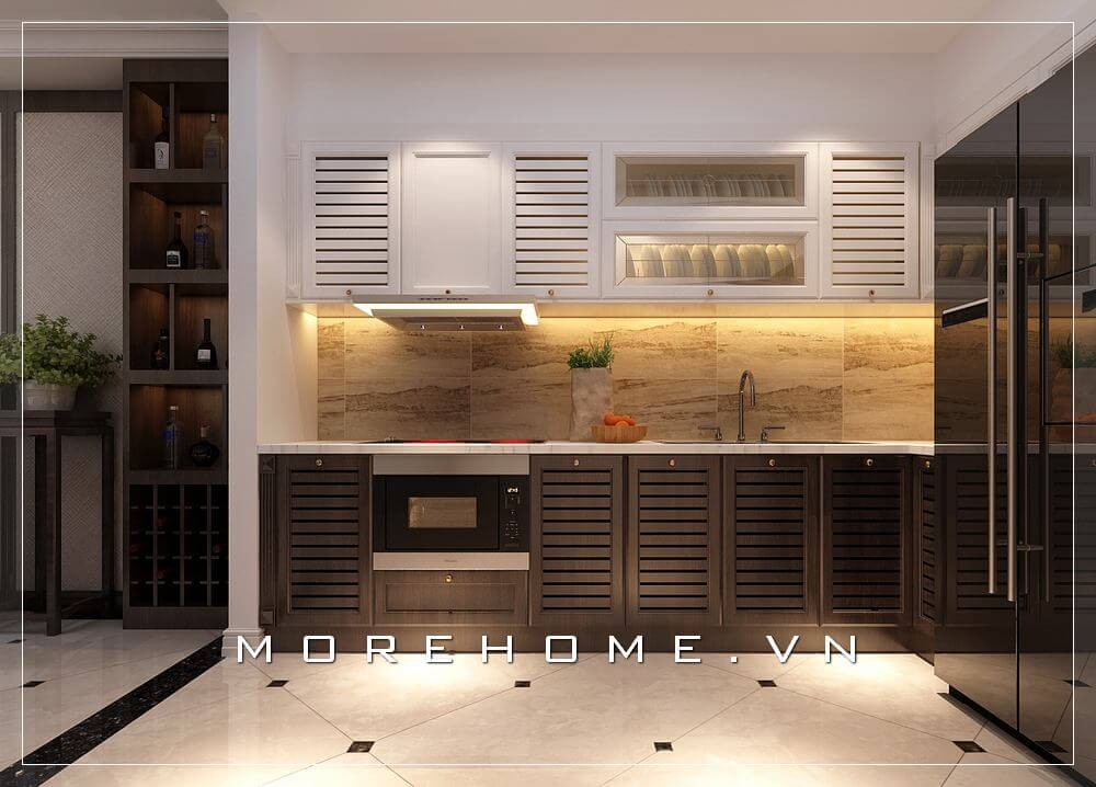 Mẫu tủ bếp hiện đại