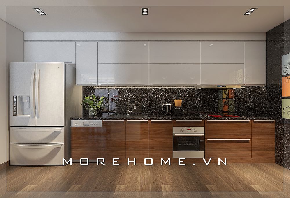 Tủ bếp hiện đại đẹp và tiện nghi