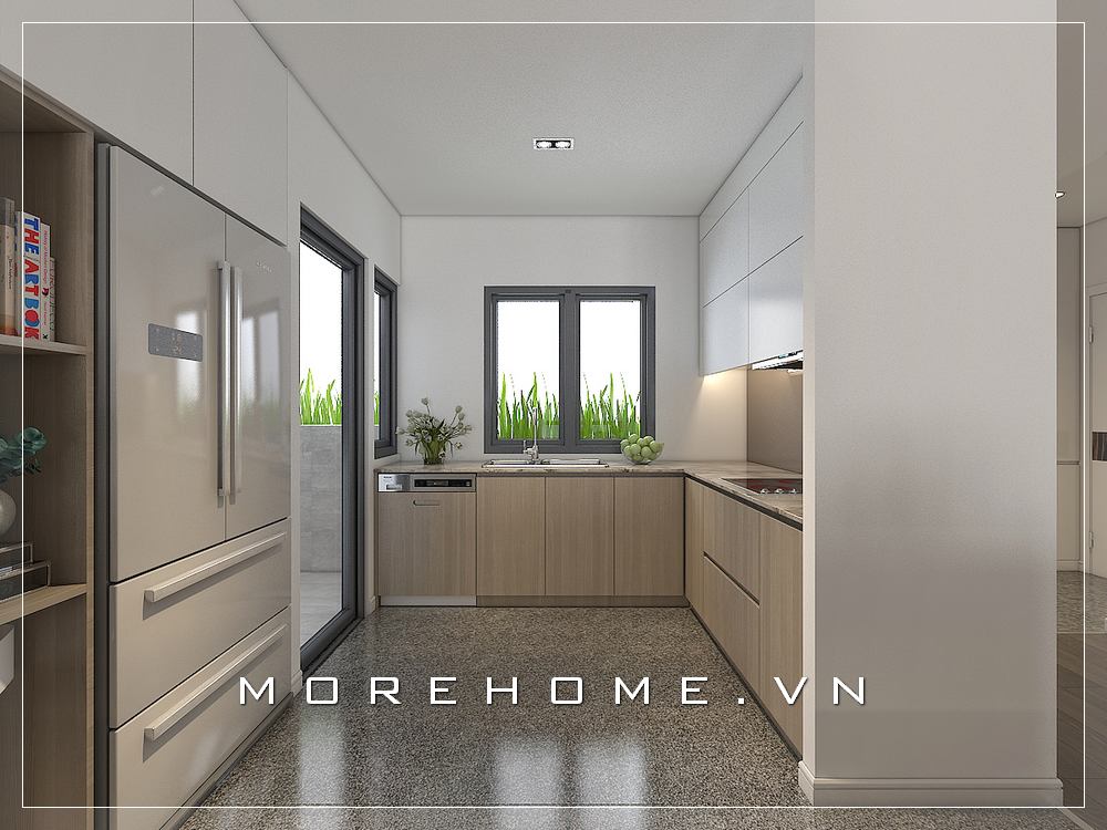 Tủ bếp hiện đại đẹp và tiện nghi