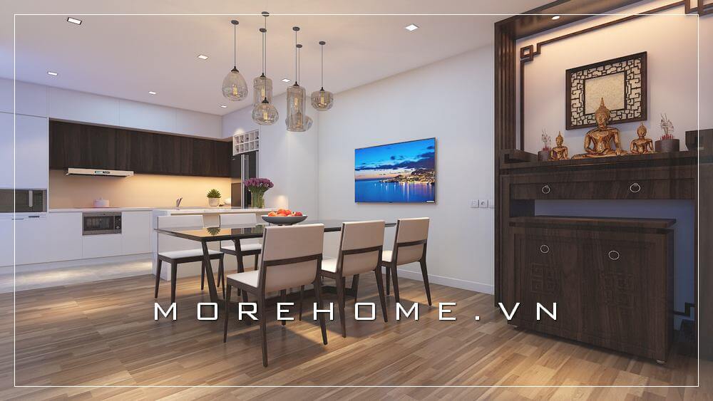 Tủ bếp hiện đại đẹp và tiện nghi