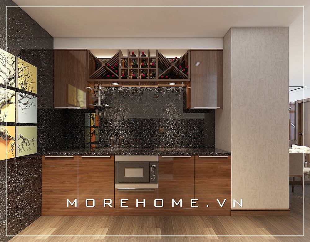 Mẫu tủ bếp đẹp cho không gian phòng bếp