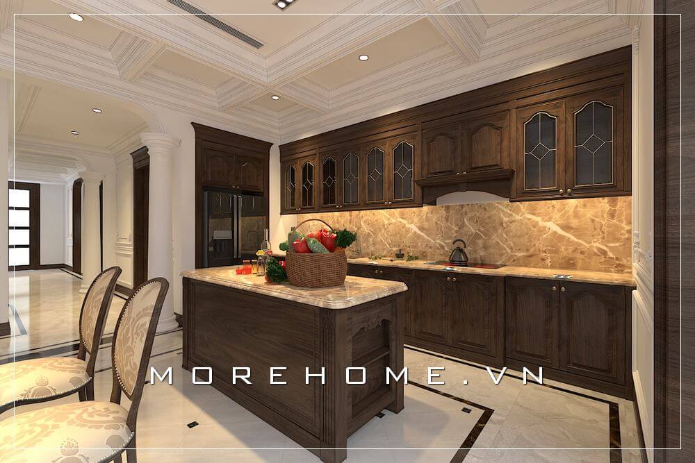 Mẫu tủ bếp đẹp cho không gian phòng bếp