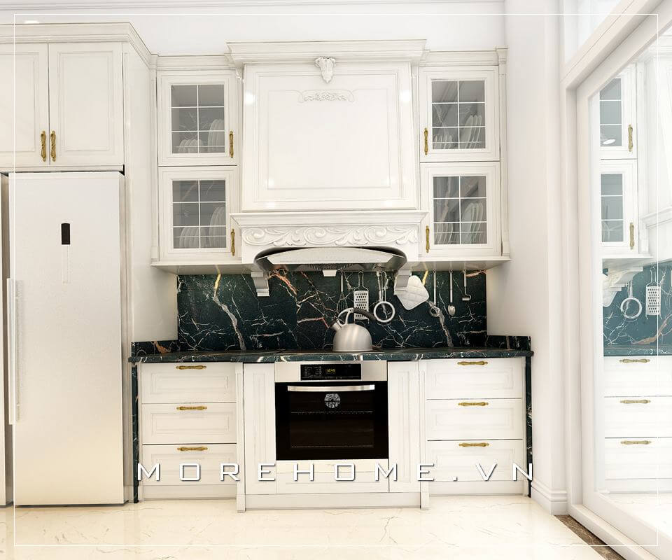 Mẫu tủ bếp đẹp cho không gian phòng bếp