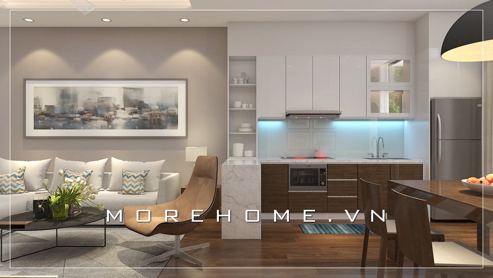 Mẫu tủ bếp đẹp, tủ bếp gỗ cho không gian phòng bếp