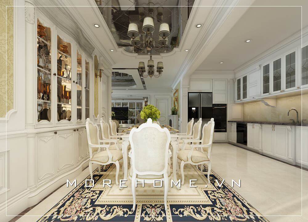 Mẫu tủ bếp đẹp, tủ bếp gỗ cho không gian phòng bếp