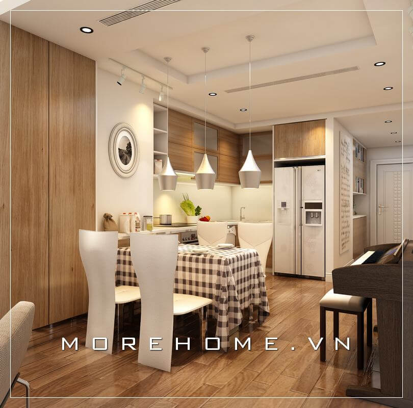 Mẫu tủ bếp đẹp, tủ bếp gỗ cho không gian phòng bếp