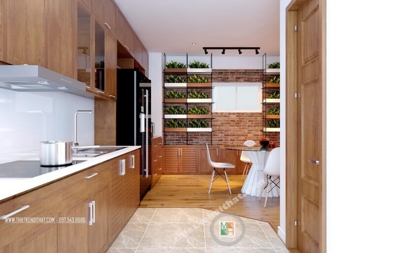 Ý tưởng thiết kế tủ bếp hiện đại đẹp