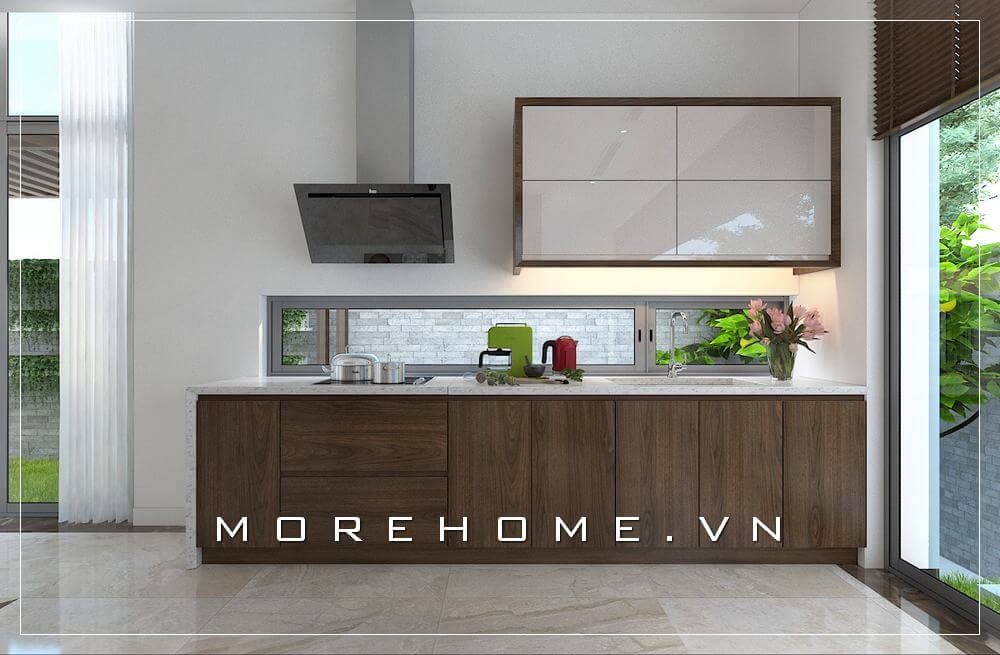 tủ bếp biệt thự