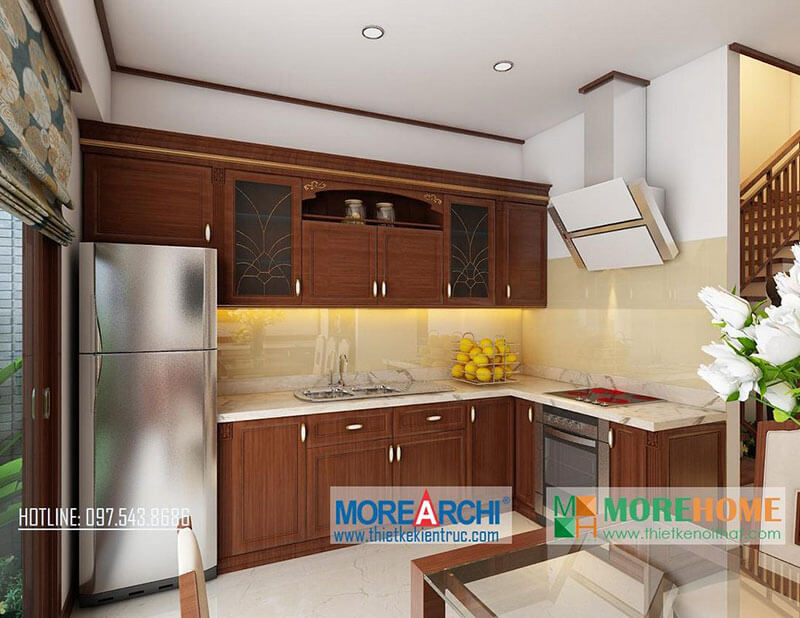 Mẫu tủ bếp đẹp, ấn tượng và sang trọng