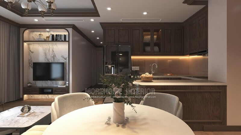 Tủ bếp gỗ đẹp