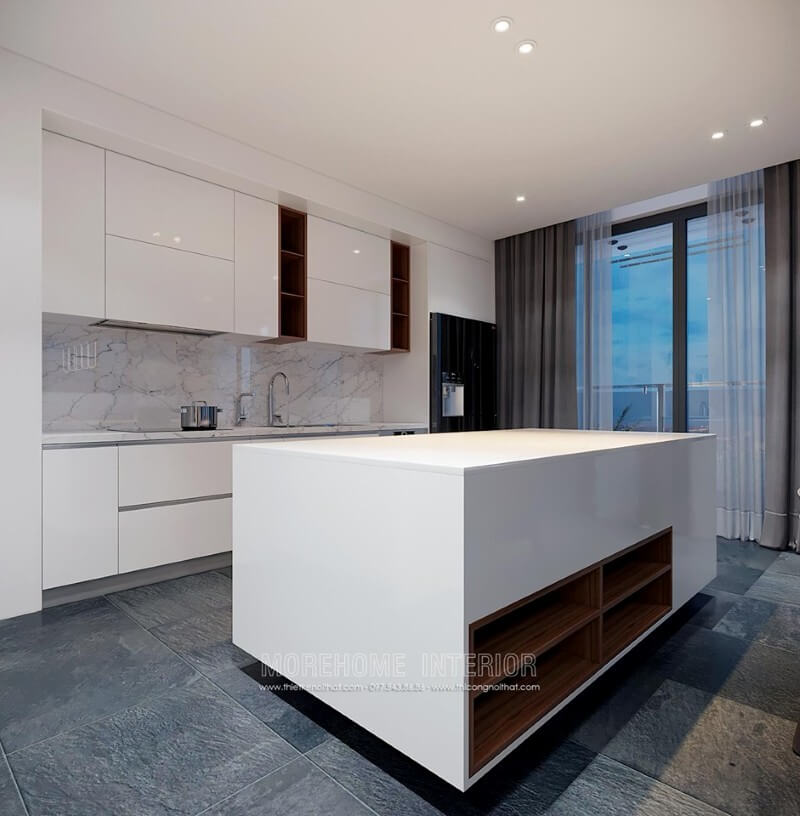 tủ bếp hiện đại