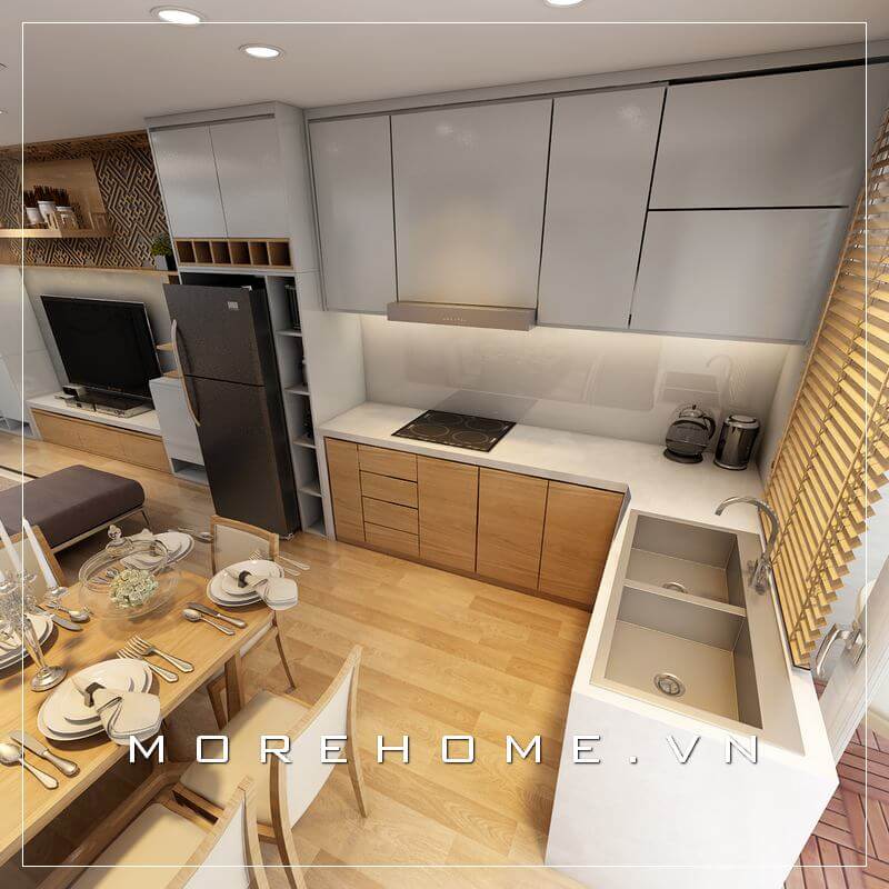 tủ bếp hiện đại