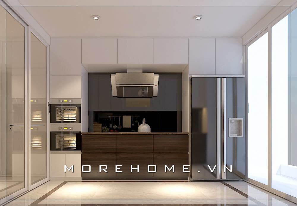 tủ bếp cho phòng bếp hiện đại