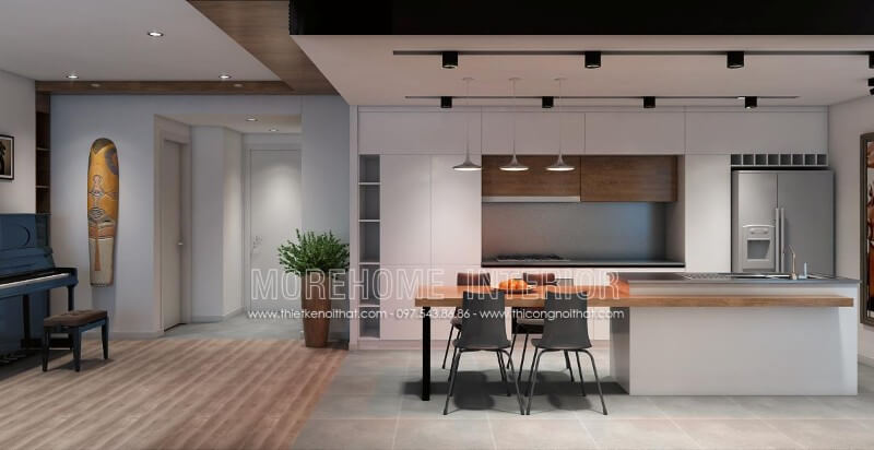 Tủ bếp đẹp hiện đại cho phòng bếp