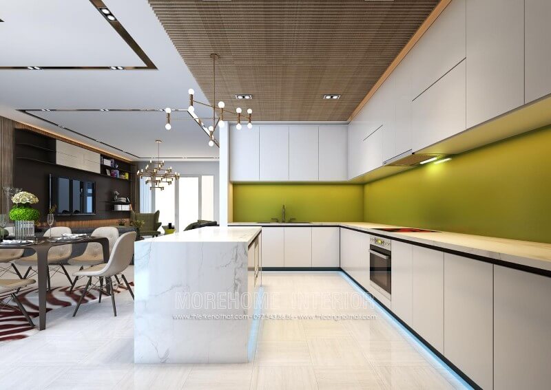 thiết kế tủ bếp