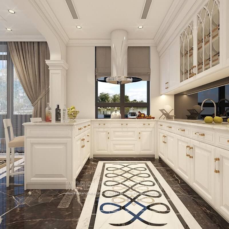 Tủ bếp cao cấp này được coi là một trong những thế mạnh tại Morehome. Bạn có thể liên hệ 097.543.8686 để được báo giá và sở hữu sản phẩm nội thất này Báo giá tủ bếp đẹp