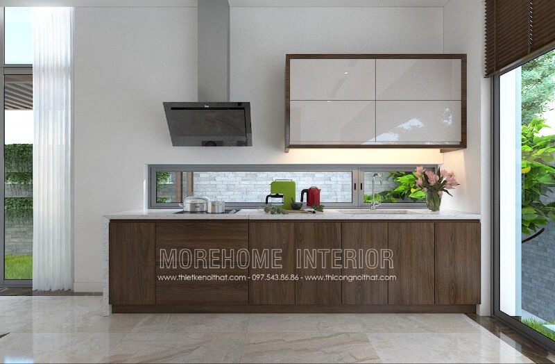 Sản xuất tủ bếp gỗ óc chó|gỗ tự nhiên|đẹp|chất lượng} với mọi phong cách luôn là thế mạnh tại Morehome. Liên hệ 097.543.8686 để được báo giá và đóng tủ bếp theo yêu cầu Báo giá tủ bếp đẹp