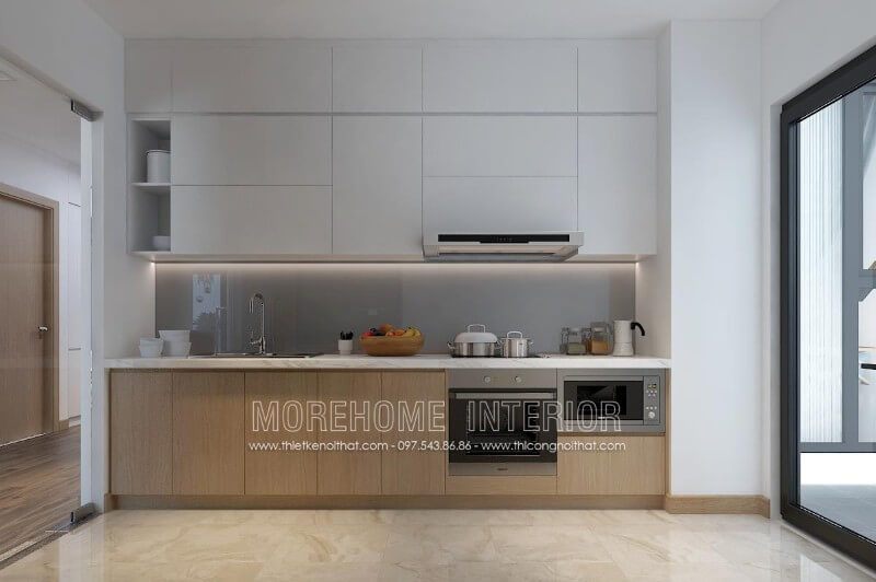 Thiết kế phòng bếp đẹp với mẫu tủ bếp được ưa chuộng nhất hiện nay