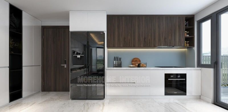 Thiết kế phòng bếp đẹp với mẫu tủ bếp được ưa chuộng nhất hiện nay