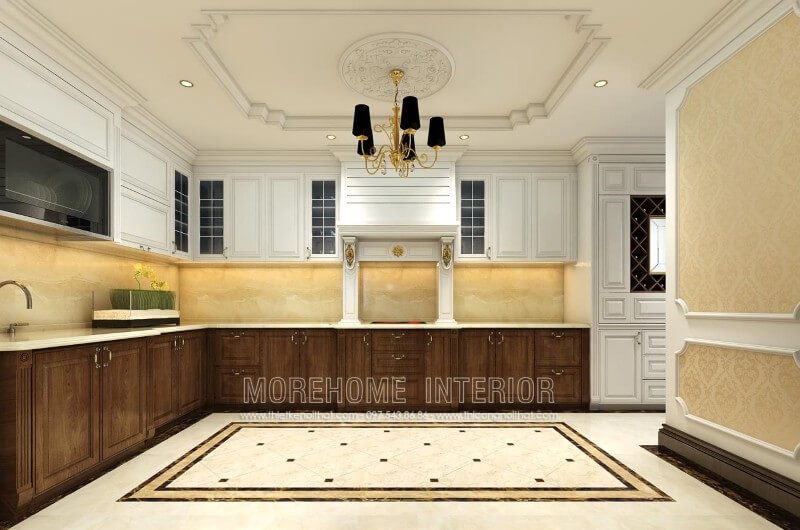 Thiết kế phòng bếp đẹp với mẫu tủ bếp được ưa chuộng nhất hiện nay